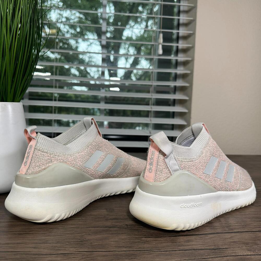 Adidas Ultimafusion Womens Size 8 Pink White Athletic Running Shoes Sneakers